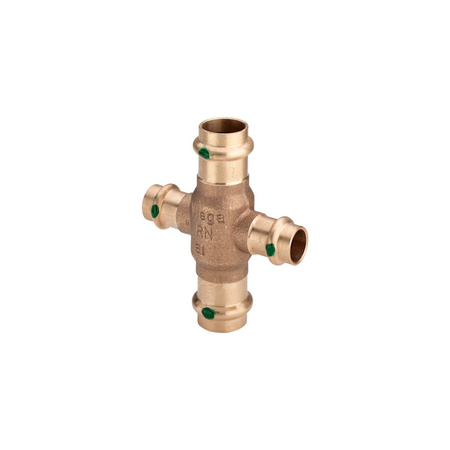 Czwórnik VIEGA 2244 brąz, 22 mm x 15 mm x 22 mm x 15 mm, mz x mz x mz x mz