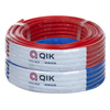 Rura PE-RT II/AL/PE-RT II QIK 16 mm x 2 mm izolacja: INFLEX-BCK 6 mm, izolacja kolor czerwony - kręgi 50m wielowarstwowa gładka