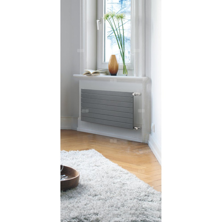 Grzejnik drabinkowy ZEHNDER Nova, wym. 1000 x 770 mm, kolor czarny, moc 1199W