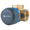 Zawór obrotowy trójdrogowy AFRISO ARV 384 ProClick, mieszający, DN 25