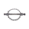 Gowica łańcuchowa z 4 gładkimi łańcuchami, bez pierścienia 16 mm