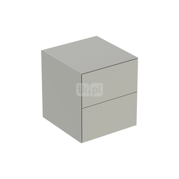 Geberit ONE Szafka boczna, B45cm, H49.2cm, T47cm, z dwoma szufladami, greige