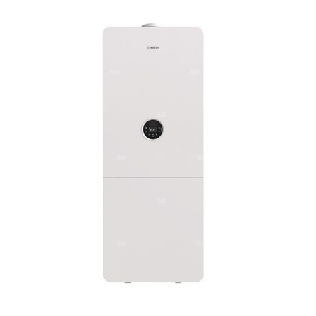Pakiet - Kocioł gazowy dwufunkcyjny BOSCH TERMOTECHNIKA CONDENS GC5300iWM 24/100S kondensacyjny stojący 25,4kW + Czujnik temperatury zewnętrznej + Regulator CW400 + Zestaw powietrzno-spalinowy szachtowy 2581 + Zasobnik c.w.u wbudowany warstwowy 101 l
