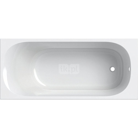 Wanna prostokątna Soana, slim, z nóżkami, 170x75cm