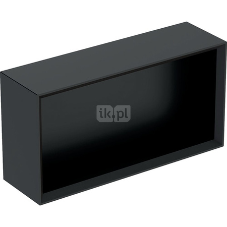 Szafka iCon prostokątna 45 cm x 23,3 cm x 13,2 cm , Lava / Lakierowany matowy