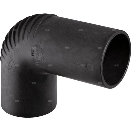 Kolano przyłączeniowe 90' GEBERIT Silent-db20, polietylen, 56 mm (króciec)