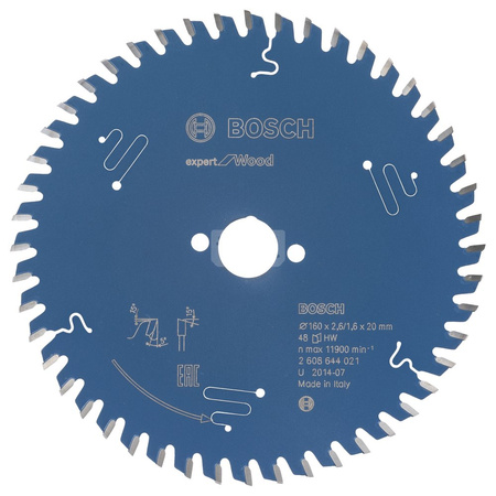 Tarcza pilarska Expert for Wood KSB EXPERT FOR WOOD 160X20X2,6 48T