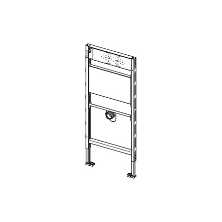 Stelaż podtynkowy do zlewozmywaka i umywalki TECE profil, 1120 x 500 x 90 mm, regulowana wysokość