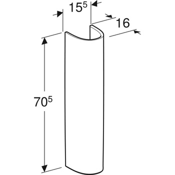 IDOL Postument umywalkowy