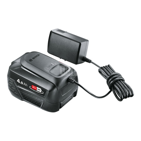 Bosch ładowarka + bateria 4Ah 18V do narzędzi akumulatorowych Bosch Zielony