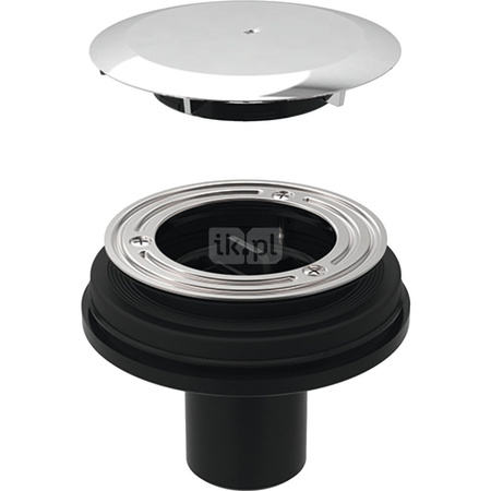 Zestaw odpływowy Geberit do brodzików, d90, bez syfonu, kompletny, chrom błyszczący