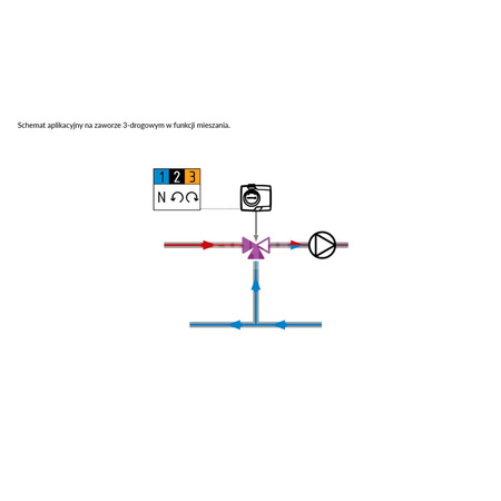 Siłownik elektryczny 230 V AC, 60 s, 6 Nm AFRISO ARM 323 ProClick