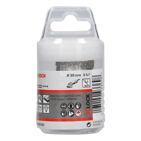 Diamentowa przecinarka Best for Ceramic Dry Speed 30x35 z systemem X-LOCK 30 x 35 mm