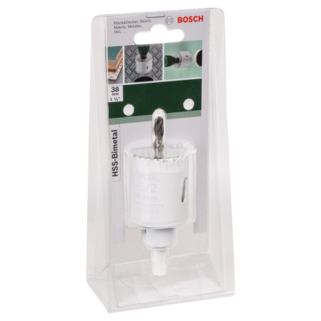 Piła otwornica HSS-Bimetal średnica = 38 mm