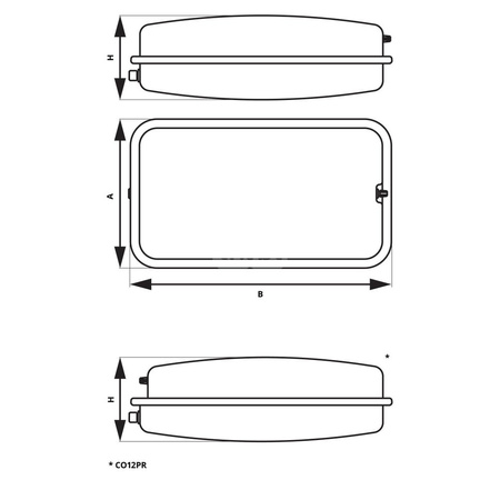 Naczynie płaskie do CO RP200/12