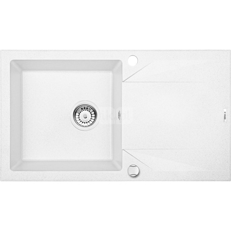 Deante Evora Zlewozmywak 1-komorowy z ociekaczem - alabaster