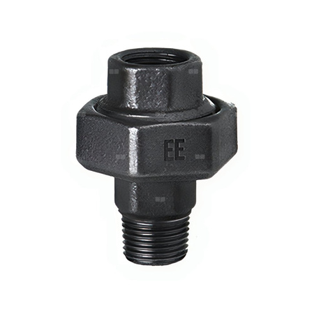 Śrubunek ODLEWNIA ZAWIERCIE U12/60/341 żeliwo (czarne) 4'' (GW x GZ)