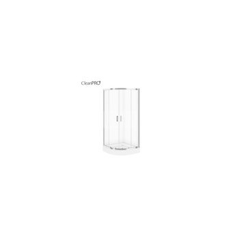 SET B96 KABINA ARTECO PÓŁOKRĄGŁA 80X190 SZK TRANS + BR TAKO 80X6 WIRT