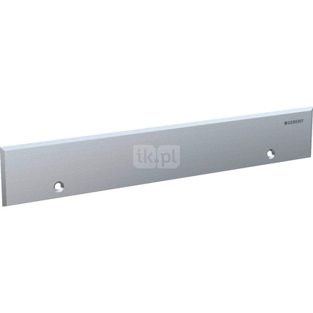 Zestaw wykończeniowy do natrysków z odpływem ściennym, stal nierdz.