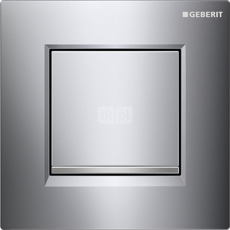 Pneumatyczny zawór spłukujący Geberit do pisuaru, ręczny, Typ 30, chrom bł.-chrom mat-chrom bł.