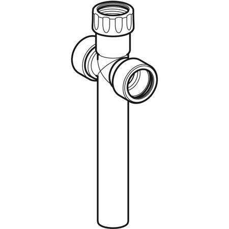 Trójnik podwójny d40/d40/d40