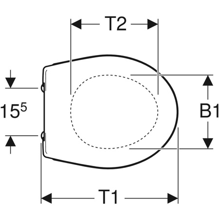 REKORD Deska sedesowa miękka wolnoopadająca