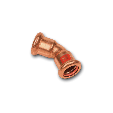 Łuk 45' SANHA Press Solar, Cu, 18 mm (zw x zw)