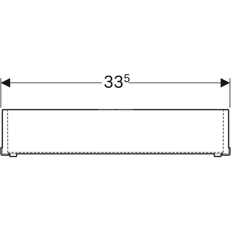 Pojemnik do przechowywania Acanto, L33.5xB15.0xH6.9