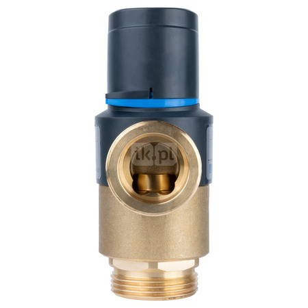 Zawór regulacyjny termostatyczny do wody ciepłej AFRISO ATM 881 mosiądz GZ 1 1/4'', DN 25, zakres temp. 20-43'C, Kvs 4.2 m3/h, maksymalna temperatura 90'C, maksymane ciśnienie 10 bar