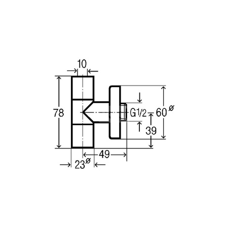Zawór wodny VIEGA 5788.45 zw 1/2'' x zw 1/2''