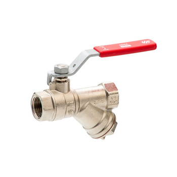 Zawór kulowy ARCO SENA 3/4'' GW z filtrem, uchwyt: dźwignia