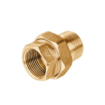 Śrubunek prosty o-ring PERFEXIM 1046, mosiądz, 1 1/2'' (gw x gz), PN16 bar