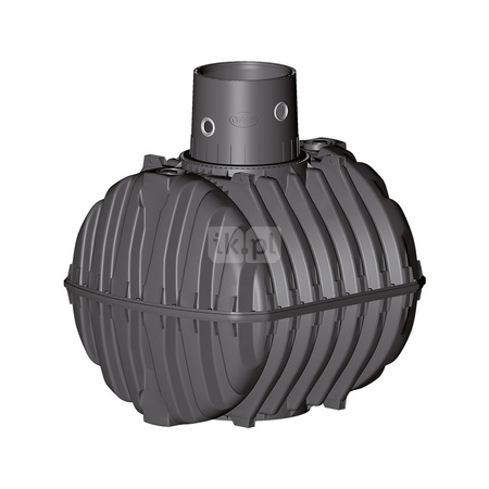CARAT ZBIORNIK PODZIEMNY 3750L Z NADBUDOWĄ MAX DN110 (BEZ POKRYWY) - plastikowy zbiornik na wodę deszczową, zbiornik na deszczówkę , zbiornik retencyjny, zbiornik z tworzywa , szambo