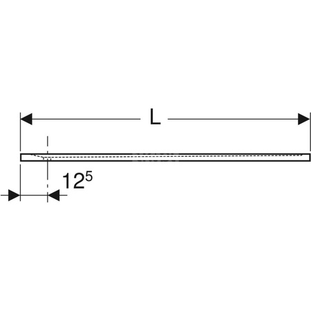 Brodzik prostokątny Geberit Sestra 120x90 cm, grafit