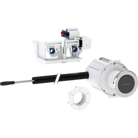 Elektroniczny zestaw uruchamiający WC Geberit, IR, Sigma 12cm, Typ 10