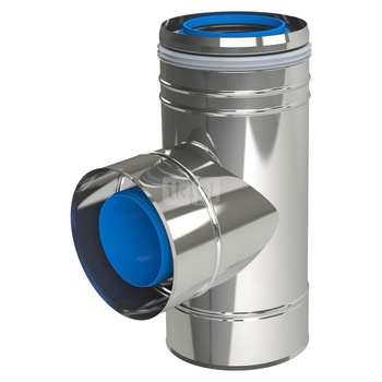 Trójnik z kolanem PK AFBG 87 80-125