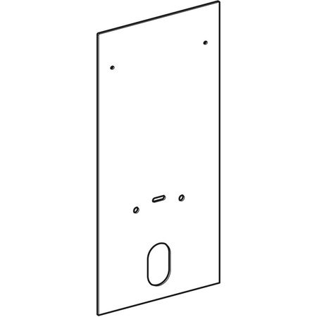 Pokrycie przednie Monolith BI 101, W 180, Lava / Szkło