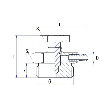 Odpowietrznik ręczny RUMET Mosiądz GZ 1/2'' (GZ)