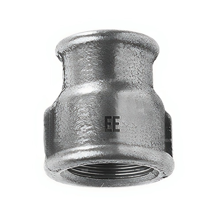 Mufa redukcja ODLEWNIA ZAWIERCIE M2/3/240 żeliwo (ocynk) 1'' x 3/4'' (GW x GW)