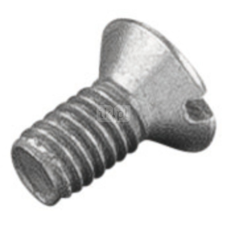 śruba z łbem stożkowym-płaskim