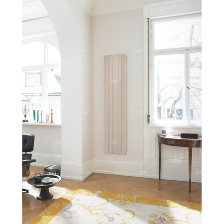 Grzejnik żeberkowy ZEHNDER Roda 1600 x 444 mm, kolor biały (RAL 9016), moc 918 W