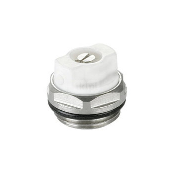 Zawór odpowietrzający, 1/2 GZ, niklowany