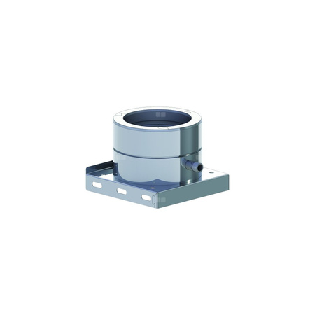 Płyta fundamentowa z odpływem skroplin w bok (nypel 1/2") DN 130