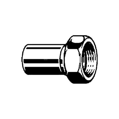 Złącze przyłączeniowe Sanpress VIEGA 2364 Dwuczęściowy, stal nierdzewna / stal nierdzewna, 22 mm x 1'' (kw x mu)