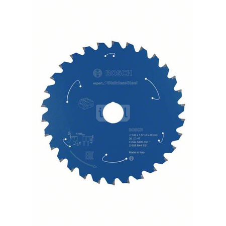 Ostrze do piły tarczowej bezprzewodowej Expert for Stainless Steel 140 x 1,5 / 1,2 x 20 T30