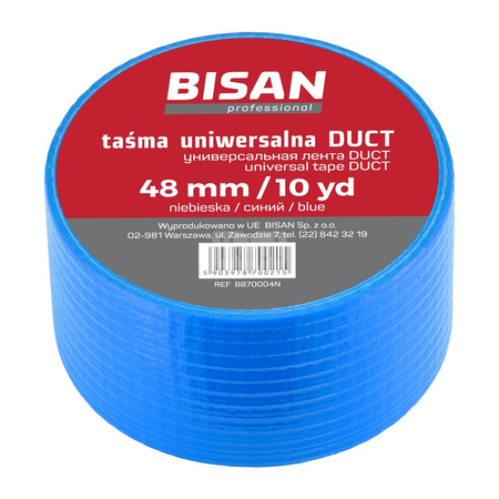 Taśma uniwersalna DUCT 48 mm / 10 mb niebieska