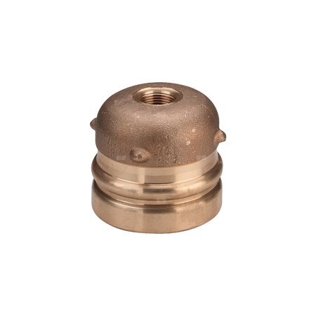Zaślepka brąz VIEGA 2256XL 3/4'' fi 88.9 mm mz, z odpowietrznikiem