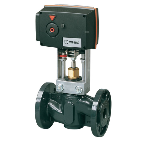 Zawór regulacyjny dwudrożny ESBE VLA325 PN16 FLANGE DN15-2,5, DN 15 (kołnierz x kołnierz), zabezpieczenie: Powlekanie, PN 16, Kvs: 2.5 m3/h