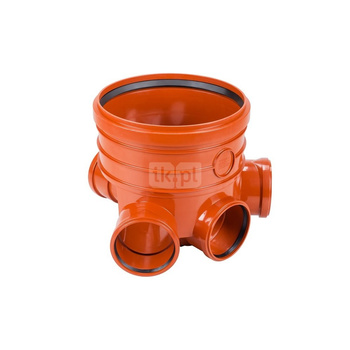 Kineta zbiorcza MAGNAPLAST typ 400, 250 mm, 3 dopływy,z uszczelką