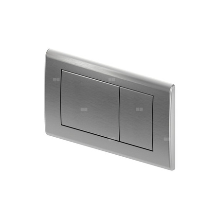 Przycisk spłukujący do stelaża podwójny (Mechaniczny) TECE planus metal, kolor stal nierdzewna szczotkowana